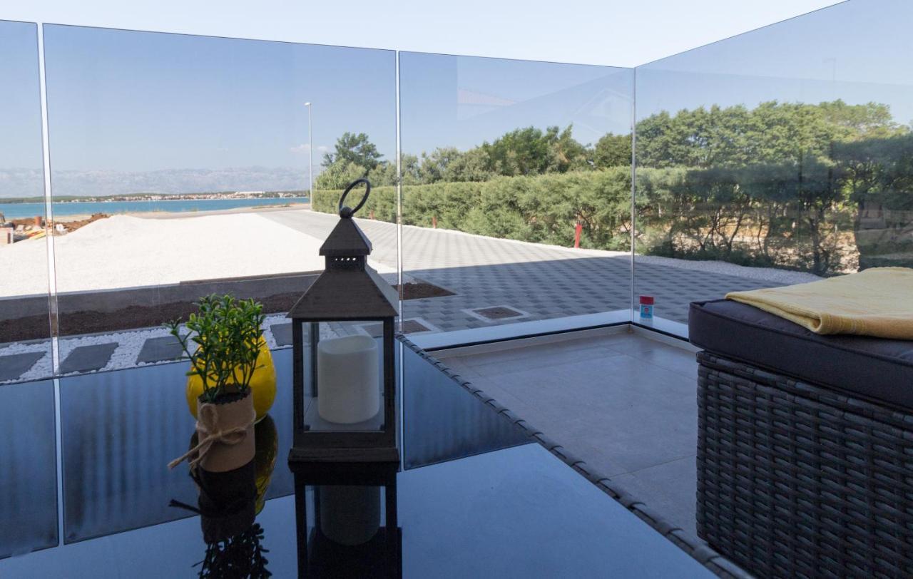 Luxury Beachfront Villa Crystal Aenona - By Ta Leut Agency Nin Bagian luar foto